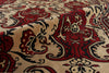 Exquisite Rugs Contemporary 6270 Black/Red Area Rug Lifestyle Image Feature