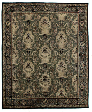 Exquisite Rugs Contemporary 6272 Green Area Rug main image