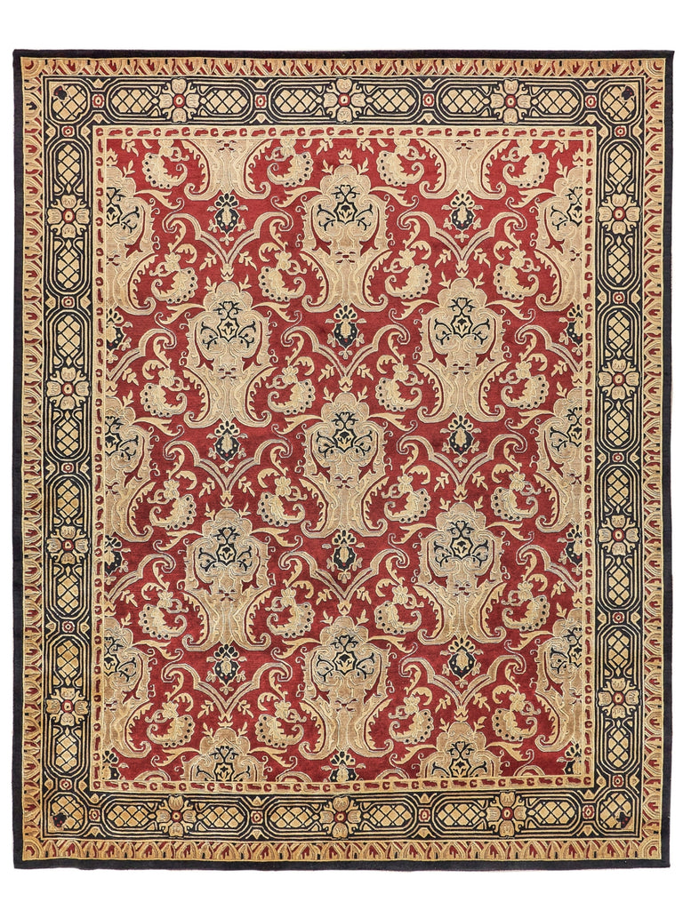 Exquisite Rugs Contemporary 6273 Burgundy Area Rug main image
