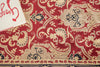 Exquisite Rugs Contemporary 6273 Burgundy Area Rug Lifestyle Image Feature