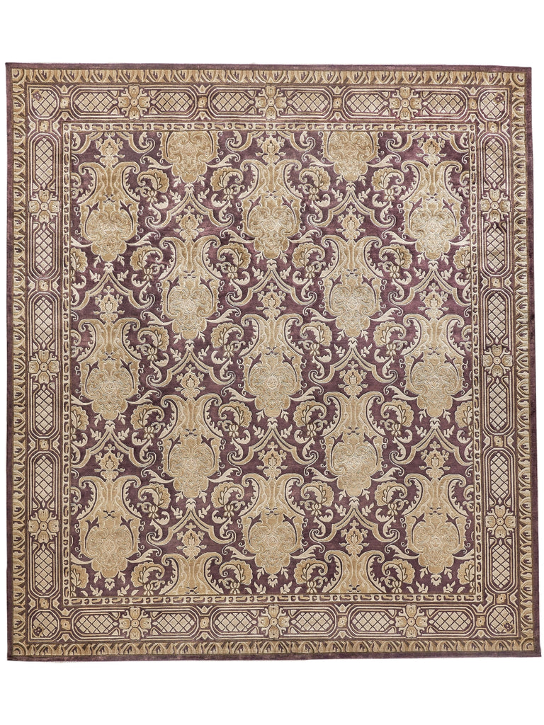 Exquisite Rugs Contemporary 6274 Eggplant Area Rug main image