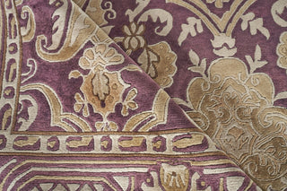 Exquisite Rugs Contemporary 6274 Eggplant Area Rug Pile Image