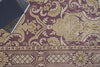 Exquisite Rugs Contemporary 6274 Eggplant Area Rug Lifestyle Image Feature