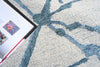 Exquisite Rugs Mystic 6304 Navy Area Rug Detail Image