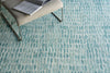 Exquisite Rugs Ink Blot 6308 Turquoise Area Rug