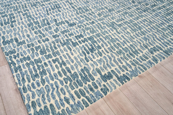 Exquisite Rugs Ink Blot 6311 Navy Area Rug – Incredible Rugs and Decor