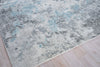 Exquisite Rugs Sky 6327 Gray/Blue Area Rug Corner Image