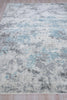 Exquisite Rugs Sky 6327 Gray/Blue Area Rug Closeup Image