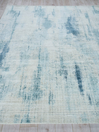 Exquisite Rugs Stone Wash Gazni 6329 Blue Area Rug Closeup Image