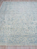 Exquisite Rugs Tuscany 6341 Ivory/Blue Area Rug Closeup Image