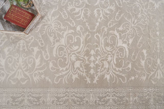 Exquisite Rugs Velvet 6371B Ivory/Silver Area Rug 