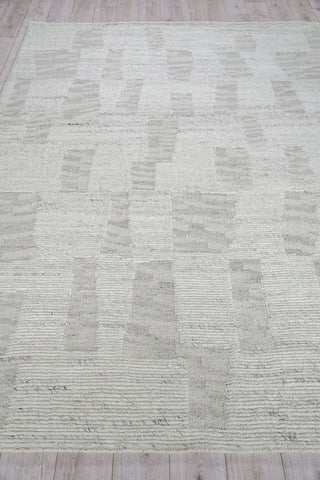 Exquisite Rugs Canyon 6428 Silver Area Rug Closeup Image