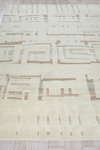 Exquisite Rugs Calexico 6430 Ivory/Beige Area Rug Closeup Image