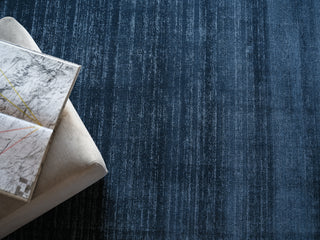 Exquisite Rugs Martelli Modern 6478 Navy Area Rug 