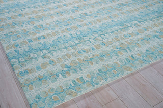 Exquisite Rugs Colorplay 6494 Navy Area Rug Corner Image