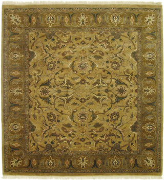 Exquisite Rugs Moghul 6497 Maize/Gold Area Rug Closeup Image