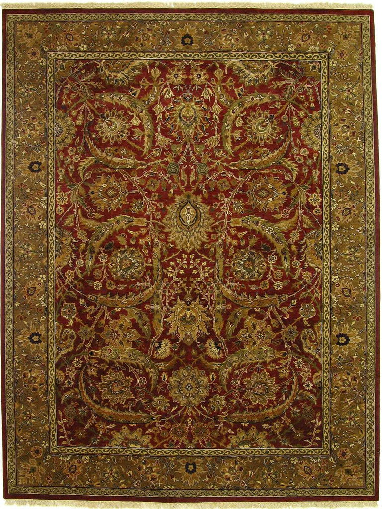 Exquisite Rugs Agra 6505 Red/Gold Area Rug main image