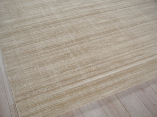 Exquisite Rugs Martelli Modern 6518 Taupe Area Rug Corner Image
