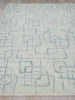 Exquisite Rugs Breeze 6536 Light Blue Area Rug Closeup Image