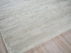 Exquisite Rugs Velutto Modern 6538 Light Silver Area Rug Corner Image