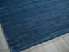 Exquisite Rugs Velutto Modern 6539 Navy Area Rug Corner Image