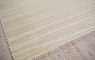 Exquisite Rugs Velutto Modern 6541 Light Beige Area Rug Corner Image