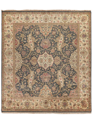 Exquisite Rugs Polonaise 6558 Black Area Rug main image