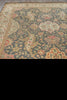 Exquisite Rugs Polonaise 6558 Black Area Rug Closeup Image