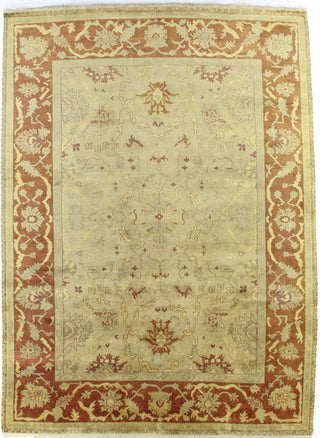 Exquisite Rugs Antique Weave Oushak 6564 Gold/Rust Area Rug main image