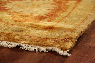Exquisite Rugs Antique Weave Oushak 6564 Gold/Rust Area Rug Corner Image