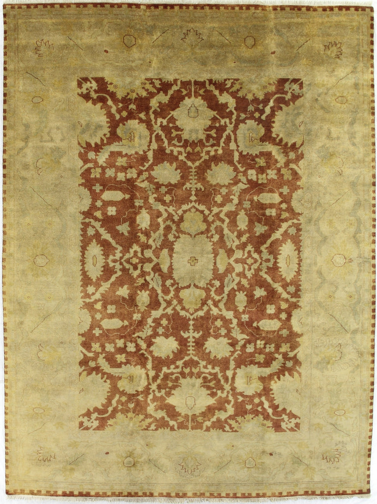 Exquisite Rugs Antique Weave Oushak 6565 Rust/Gold Area Rug main image