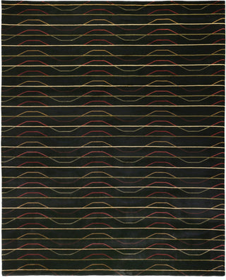 Exquisite Rugs Metropolitan 6583 Black Area Rug main image