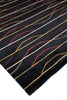 Exquisite Rugs Metropolitan 6583 Black Area Rug Lifestyle Image Feature