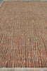 Exquisite Rugs Soho 6597 Brown Area Rug Closeup Image