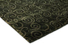 Exquisite Rugs Metro 6652 Sage Green Area Rug Corner Image