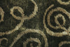 Exquisite Rugs Metro 6652 Sage Green Area Rug Closeup Image