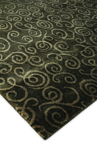 Exquisite Rugs Metro 6652 Sage Green Area Rug Lifestyle Image Feature