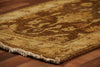Exquisite Rugs Antique Weave Ziegler 6658 Brown/Beige Area Rug Corner Image