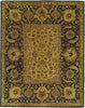 Exquisite Rugs Tufted Tabriz 6660 Gold/Black Area Rug main image