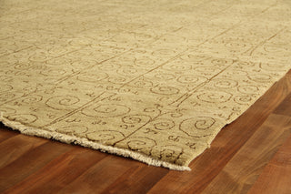 Exquisite Rugs Metro 6691 Beige Area Rug Corner Image