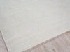 Exquisite Rugs Brunello Modern 6735 White Area Rug Corner Image