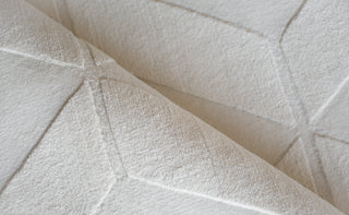 Exquisite Rugs Brunello Modern 6735 White Area Rug Pile Image