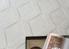 Exquisite Rugs Brunello Modern 6735 White Area Rug Room Scene 2