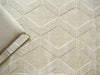 Exquisite Rugs Brunello Modern 6739 Light Beige Area Rug Detail Image