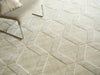 Exquisite Rugs Brunello Modern 6739 Light Beige Area Rug Lifestyle Image Feature