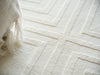 Exquisite Rugs Tovello Modern 6746 White Area Rug 