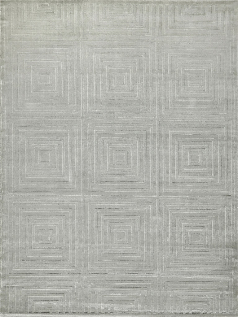 Exquisite Rugs Tovello Modern 6747 Light Silver Area Rug main image