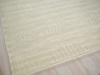 Exquisite Rugs Tovello Modern 6750 Beige Area Rug Corner Image