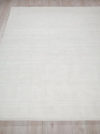 Exquisite Rugs Camora Modern 6752 White Area Rug Closeup Image