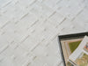Exquisite Rugs Camora Modern 6752 White Area Rug Detail Image